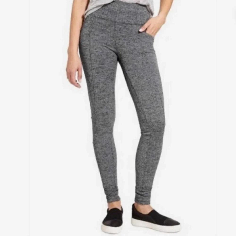 Athleta Herringbone Metro High Rise Legging Size Large